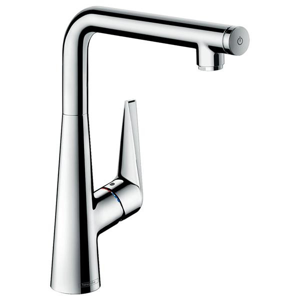 Baterie de bucatarie monocomanda, Hansgrohe, Talis Select M51 300, 1 jet, crom