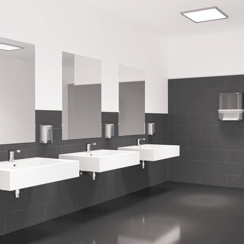 Baterie lavoar electronica, Hansgrohe, Vernis Blend, h100, cu ajustare temperatura, crom - 2 | YEO
