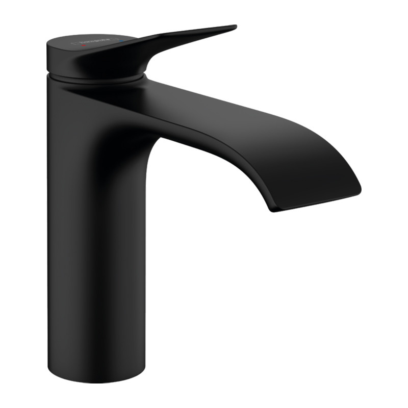 Baterie lavoar, Hansgrohe, Vivenis 110, negru mat