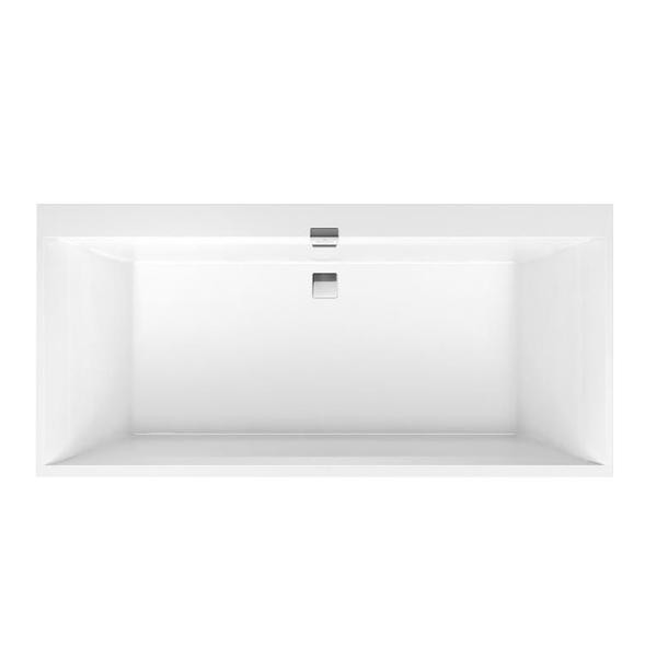 Cada dreptunghiulara Villeroy & Boch, Squaro Edge, pentru inzidire, 190 x 90 cm, alb alpin