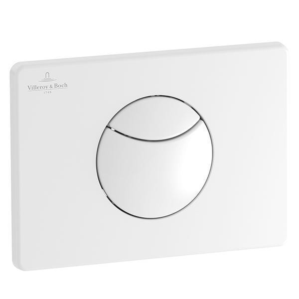 Clapeta cu actionare dubla Villeroy & Boch, ViConnect, alb