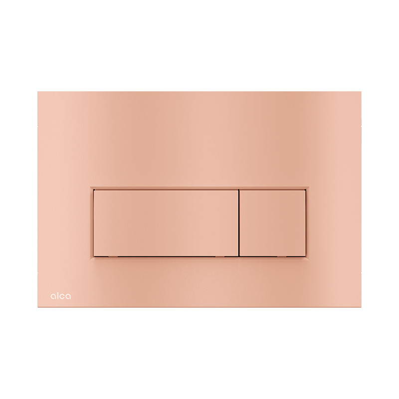 Clapetă de acționare, Alcadrain, Thin, cu două volume, red gold mat