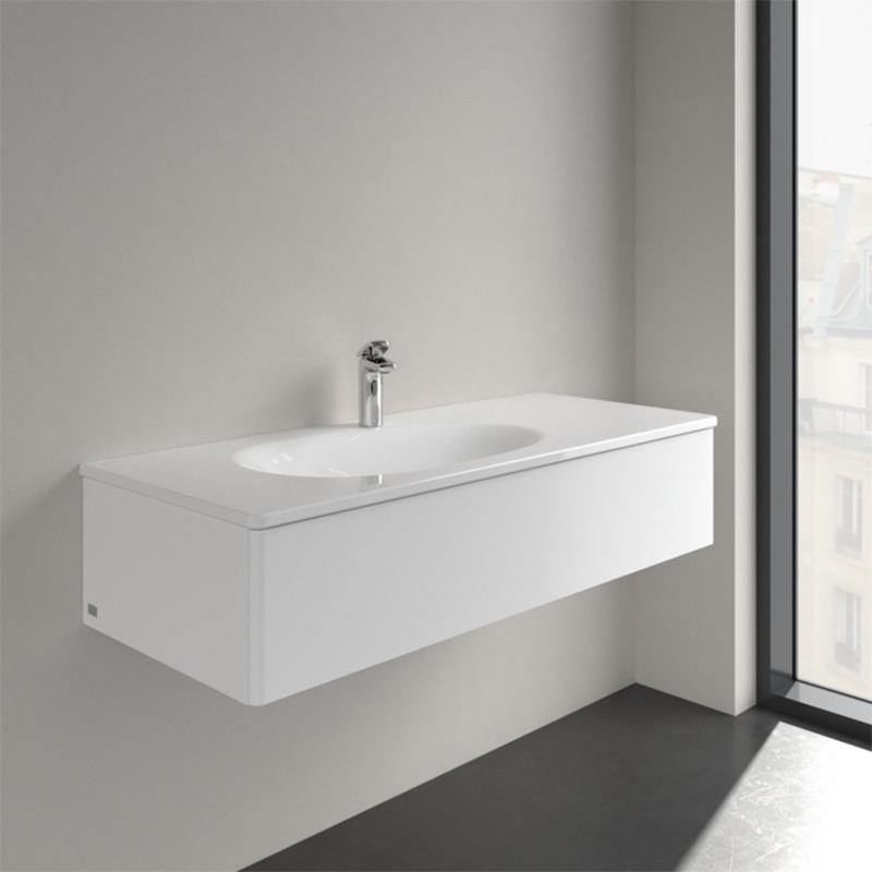 Lavoar pentru mobilier, Villeroy & Boch, Antao, dreptunghiular, 120 cm, alb - 2 | YEO