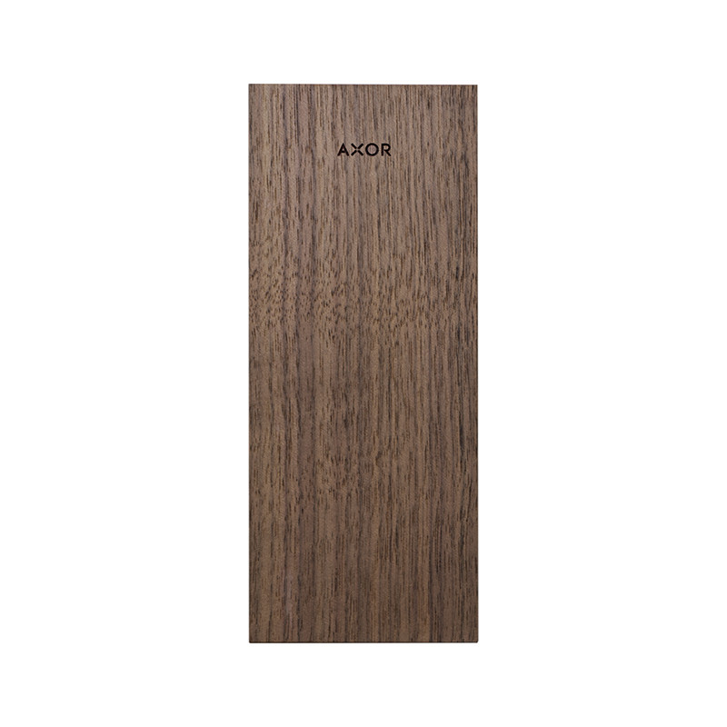Plăcuță superioară, Axor, MyEdition, pentru pipa bateriei de lavoar, black walnut, 47907000