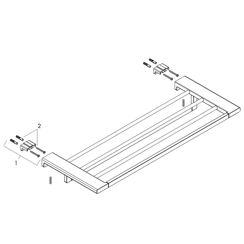 Portprosop multiplu, Hansgrohe, AddStoris, auriu - 1 | YEO