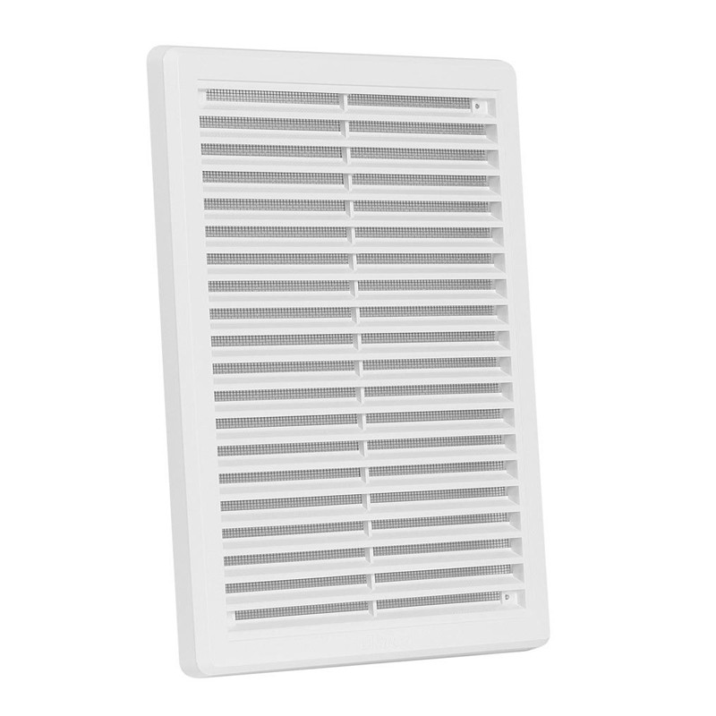 Ramă de aerisire, Haco, cu plasă, 30x20 cm, alb - 1 | YEO