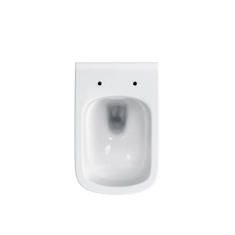 Set vas wc suspendat, Cersanit, Virgo, capac cu soft close si quick release, alb - 1 | YEO