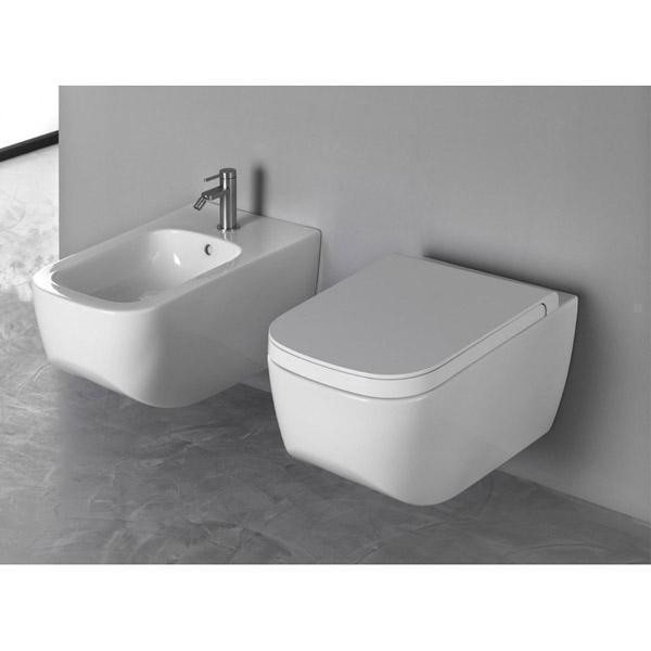 Vas WC suspendat, Hatria, Next, rimless, alb - 1 | YEO