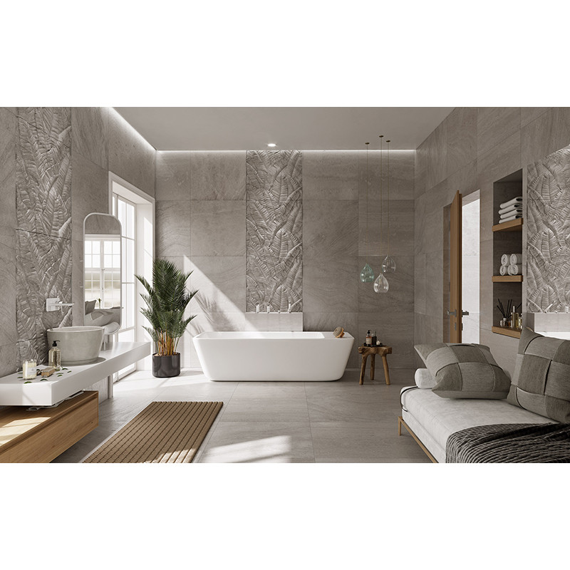 Baterie cada, Ferro, Adore, cu montaj pe cada, alb - crom - 2 | YEO