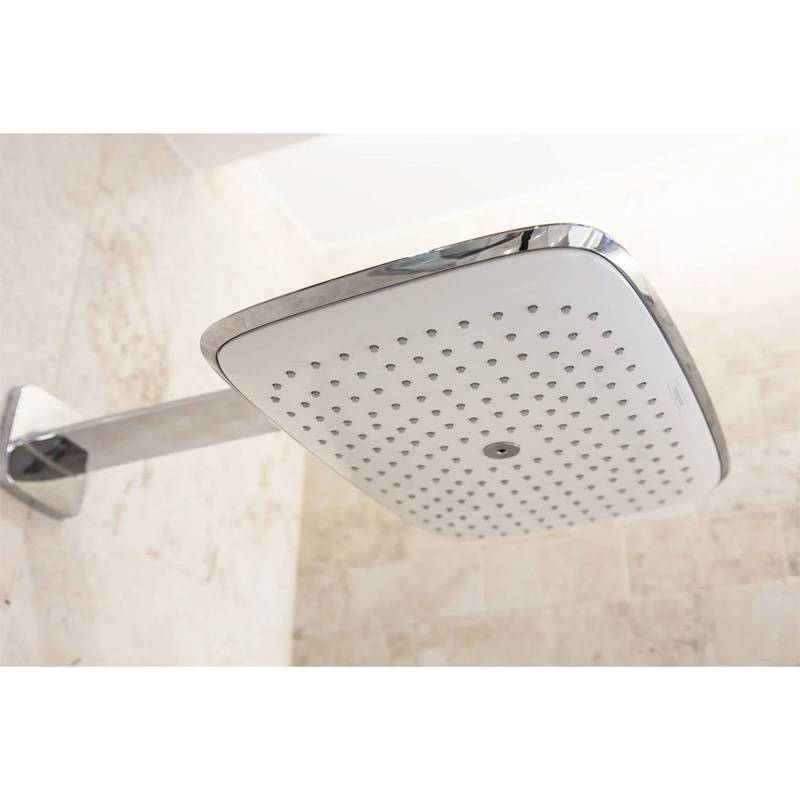 Cap de duș Hansgrohe, PuraVida, 40 cm, 1 jet, crom - 1 | YEO