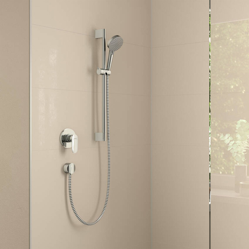 Cot racord dus Hansgrohe, FixFit S, crom - 1 | YEO
