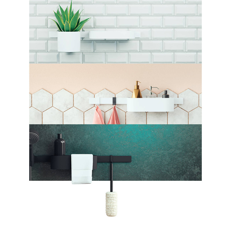 Cuier, Hansgrohe, WallStoris, negru mat - 2 | YEO