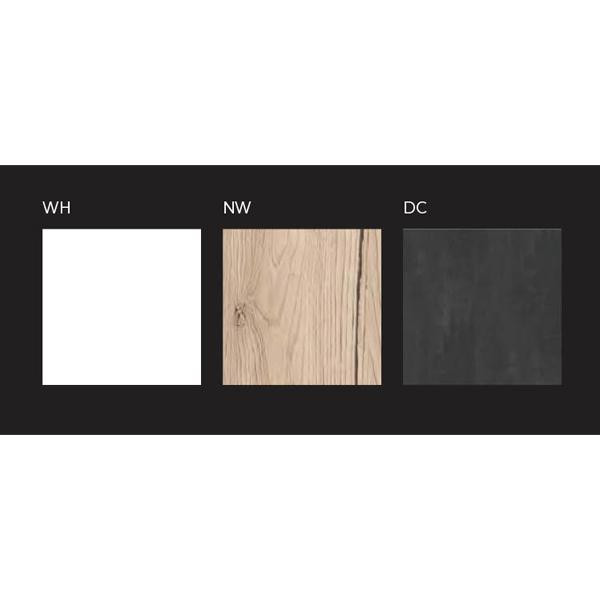 Dulap suspendat, Kolpasan, Naomi, 1 usa, 40 cm, natural wood - 3 | YEO