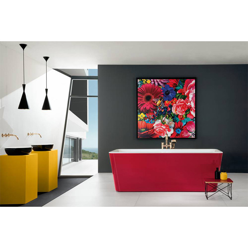 Lavoar pe blat, Villeroy & Boch, Artis, rotund, 43 cm, coal black - 2 | YEO