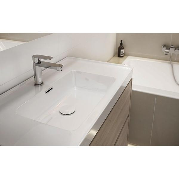 Lavoar pentru mobilier Cersanit, Crea, 100 cm, alb - 2 | YEO