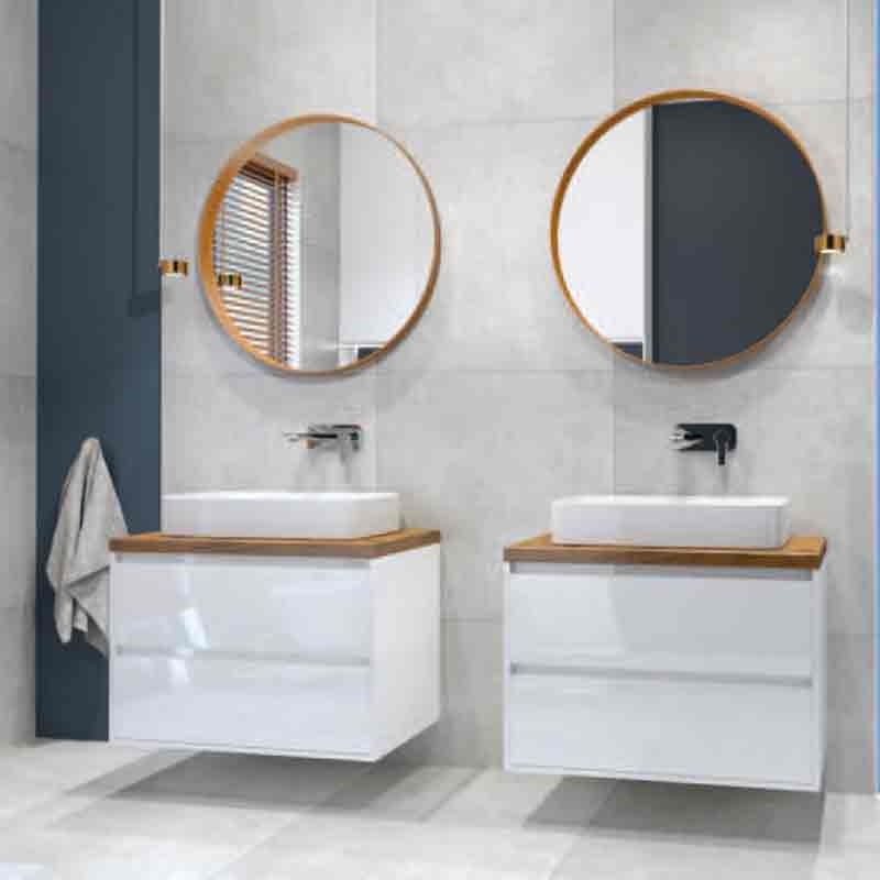 Mobilier suspendat pentru lavoar, Spectrum, Manitoba, 60 cm, alb - 1 | YEO