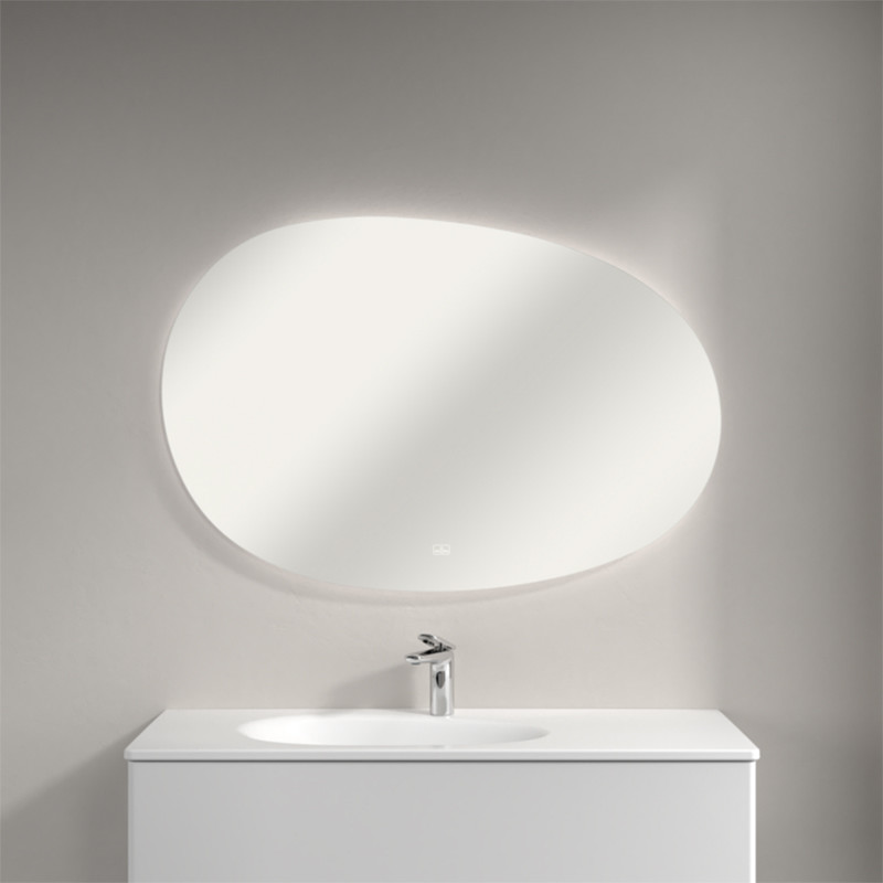 Oglinda asimetrica, Villeroy & Boch, Antao, cu iluminare LED - 3 | YEO