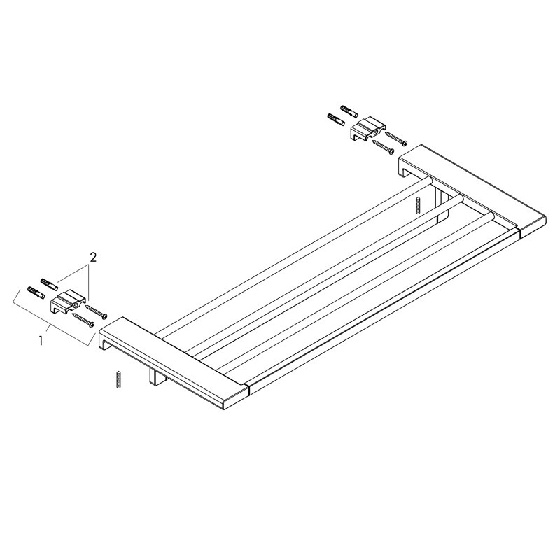 Portprosop multiplu, Hansgrohe, AddStoris, crom - 1 | YEO