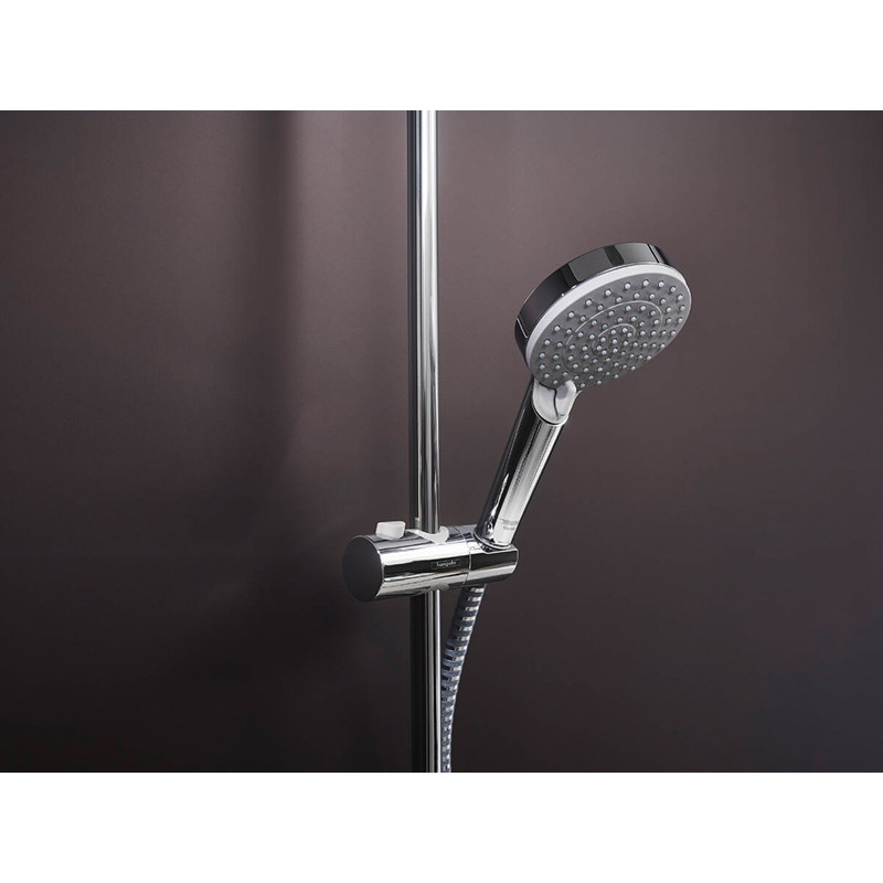 Set de dus, Hansgrohe, Vernis Shape 200, 1 jet, Reno, fara baterie, crom - 2 | YEO