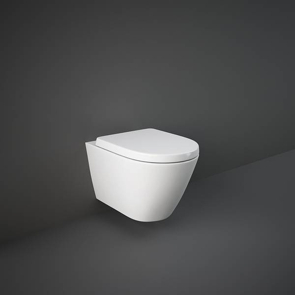 Vas WC suspendat Rak, Resort cu tratament Rak-Protek, rimless, 36 x 52 cm, alb - 1 | YEO