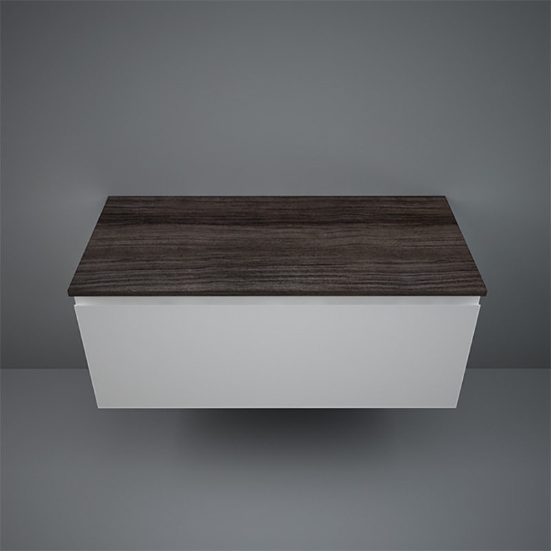 Blat pentru mobilă baie Rak, Plano 100 cm, nuc