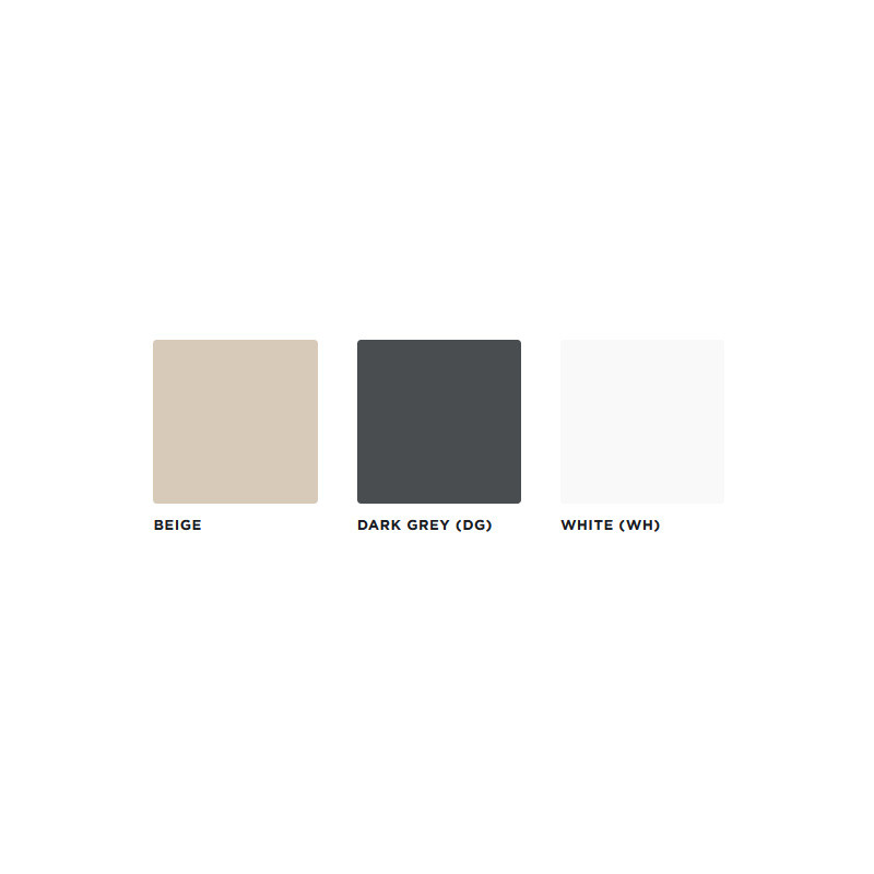 Dulap suspendat, Kolpasan, Vittoria, cu 1 usa, dark grey - 2 | YEO