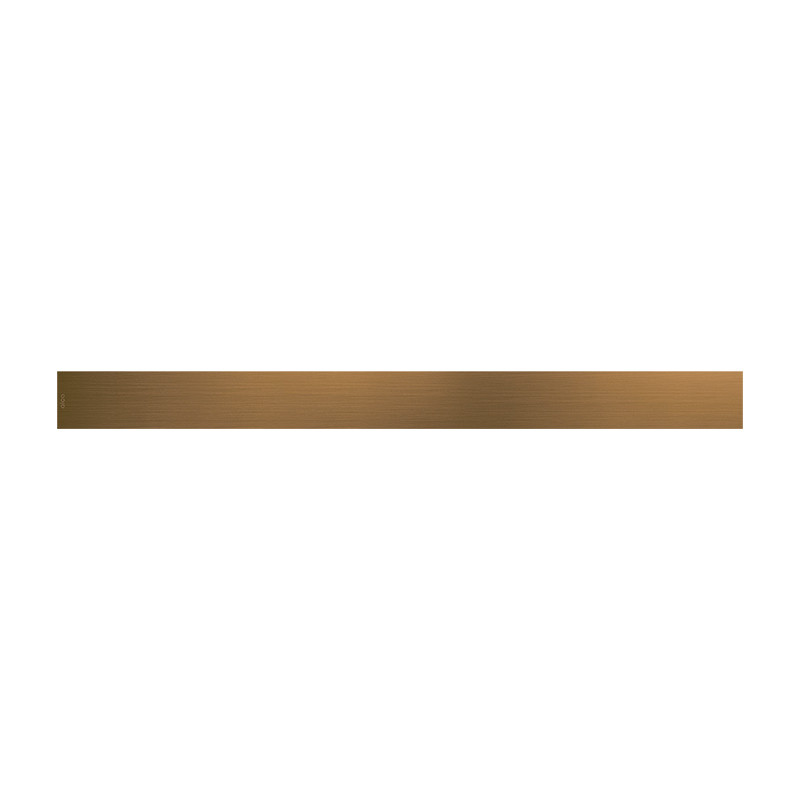 Grătar plin pentru rigolă, Alcadrain, Design, 95 cm, bronz antic
