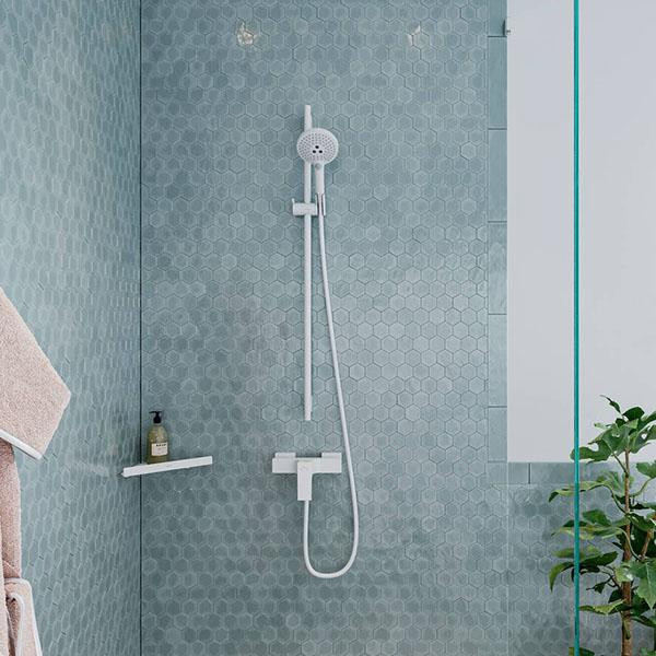 Para de dus, Hansgrohe, Raindance Select S, 3 jeturi, alb mat - 1 | YEO
