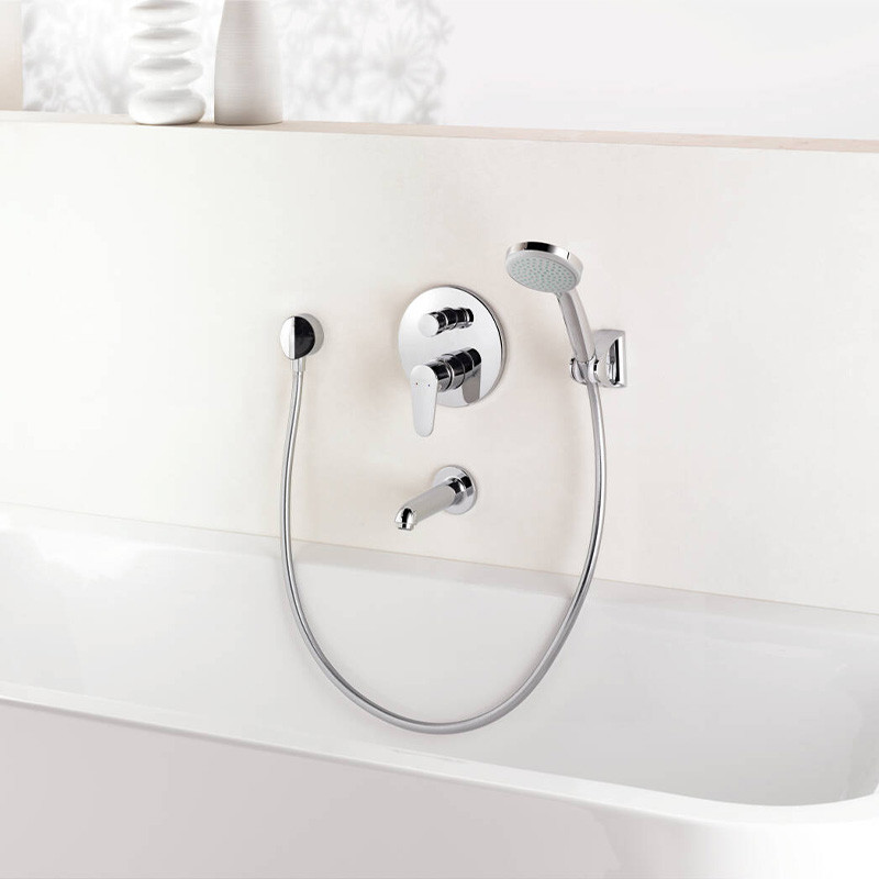Pipa de umplere Hansgrohe, Focus, crom - 1 | YEO