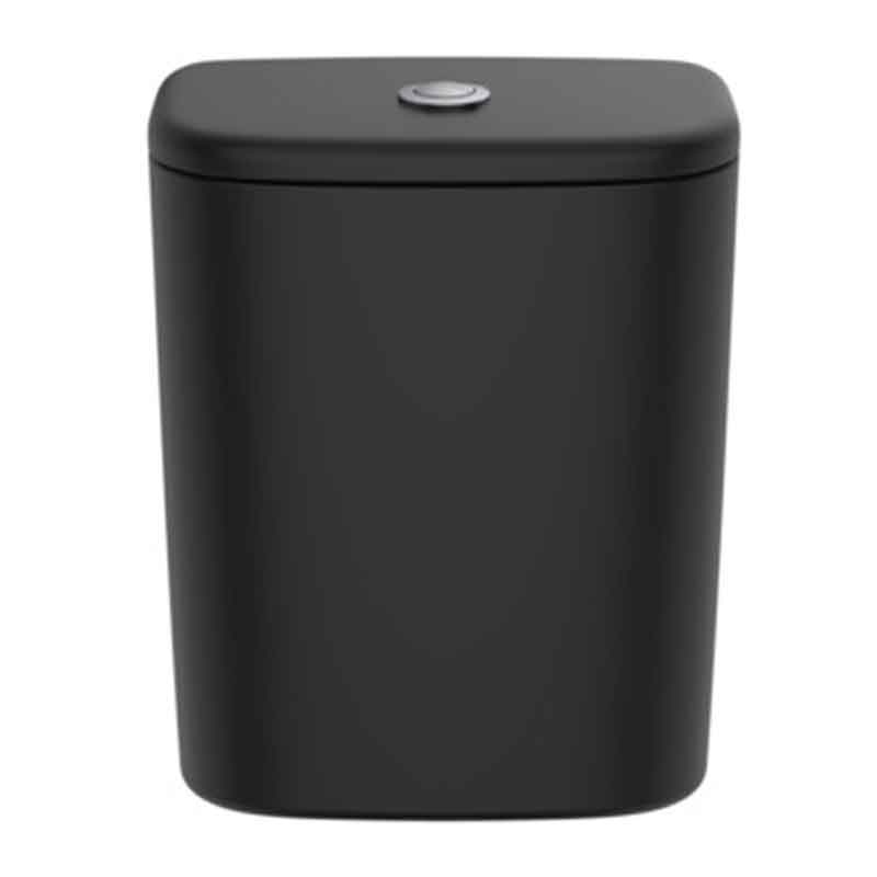 Rezervor WC Ideal Standard, pentru WC stativ Tesi, alimentare inferioară, negru mat - 1 | YEO