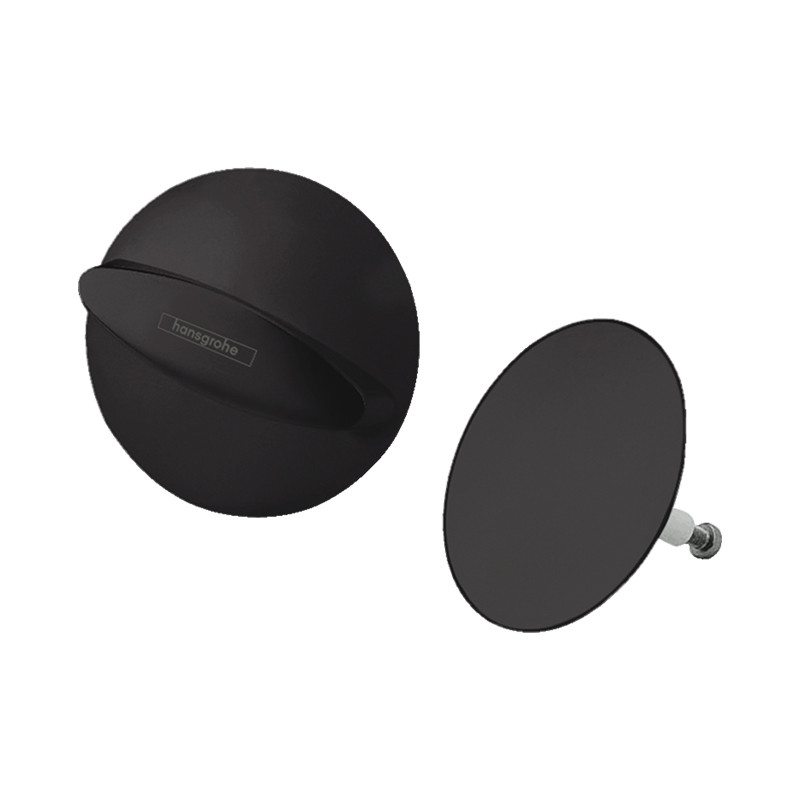 Set de ornamente, Hansgrohe, pentru instalatiile de cada Flexaplus, negru mat