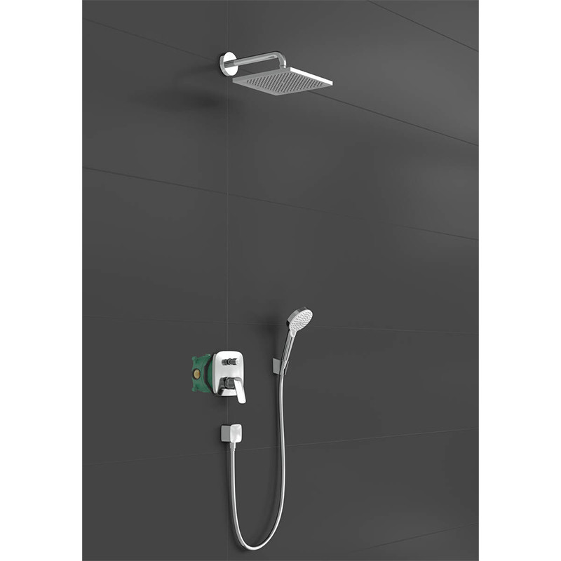 Set sistem de duș, Hansgrohe, Crometta E 240, crom - 2 | YEO