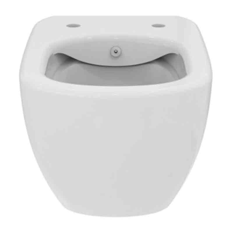 Vas WC suspendat Ideal Standard, Tesi RimLS+, cu funcție de bideu, alb - 1 | YEO