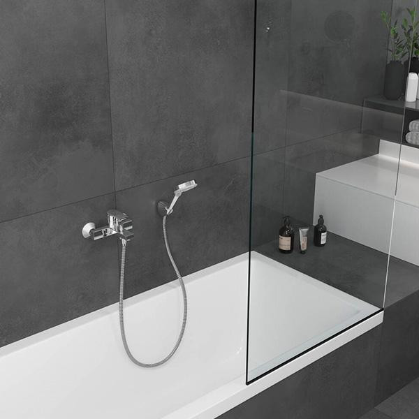 Baterie cada - dus, Hansgrohe, Vernis Shape, crom - 1 | YEO