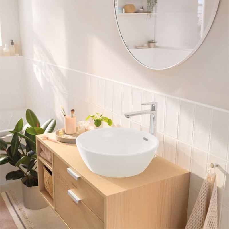 Baterie înaltă lavoar Hansgrohe, Rebris S 240, CoolStart, fără ventil, crom - 2 | YEO