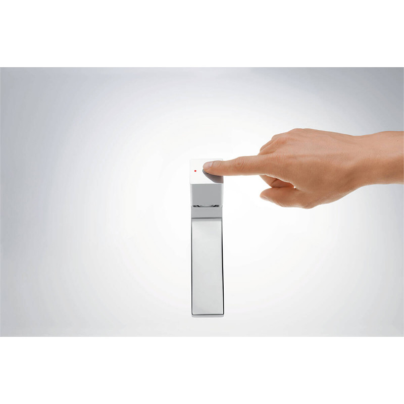 Baterie lavoar, Hansgrohe, Metropol Select 110, cu ventil, crom - 1 | YEO