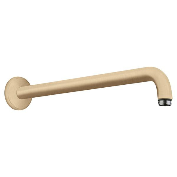 Brat de dus cu prindere pe perete, Hansgrohe, bronz periat