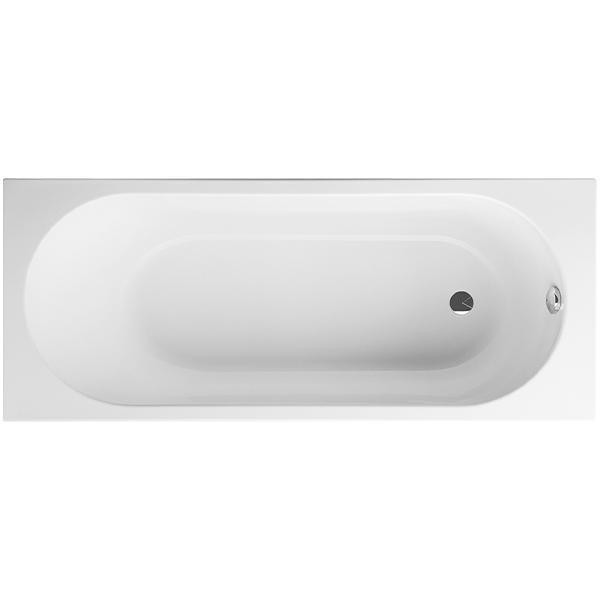 Cada dreptunghiulara Villeroy & Boch, O.Novo Solo, pentru inzidire, 170 x 75 cm, alb alpin