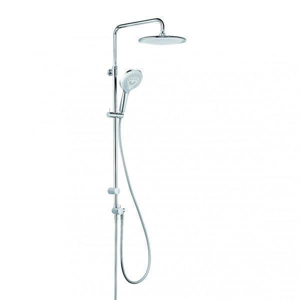 Coloana de dus Kludi, Freshline, cu cap fix si mobil, crom