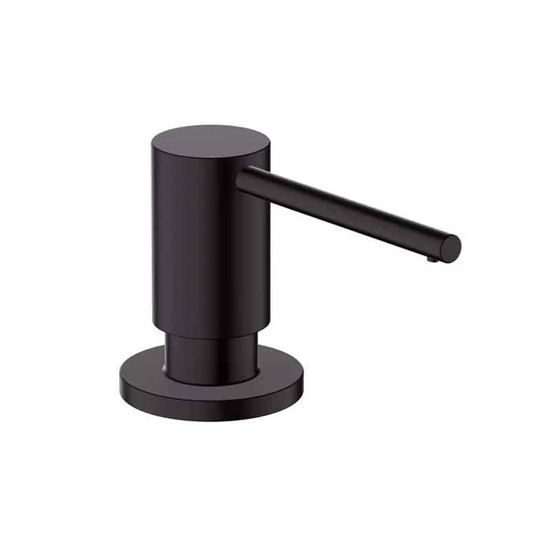 Dozator detergent vase Hansgrohe, A41, 500 ml, negru mat