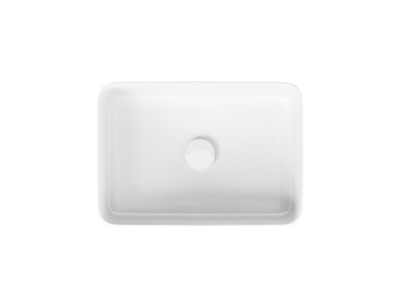 Lavoar pe blat Cersanit, Crea, rectangular, 50 cm - 1 | YEO