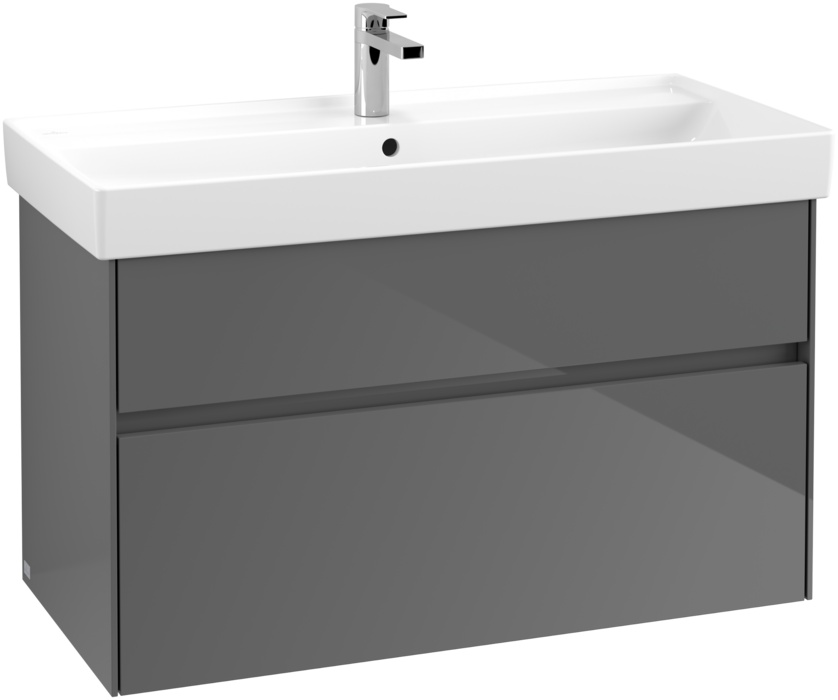 Mobilier pentru lavoar Villeroy & Boch, Collaro, glossy grey