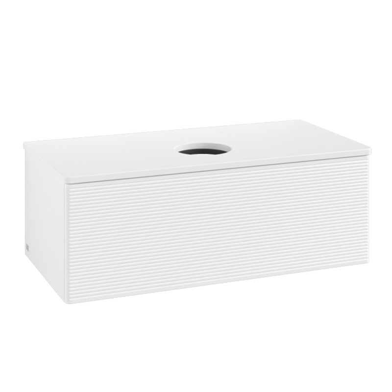 Mobilier suspendat pentru lavoar, Villeroy & Boch, Antao, 100 cm, alb mat - 1 | YEO