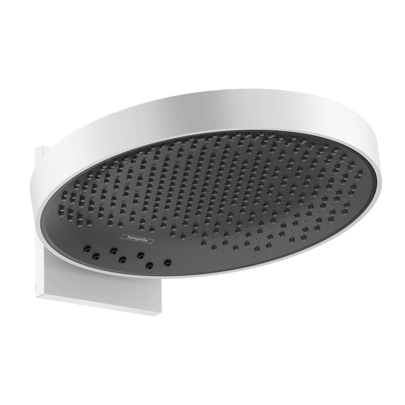 Pălărie de duș, Hansgrohe, Rainfinity 360, 3 jeturi, alb mat