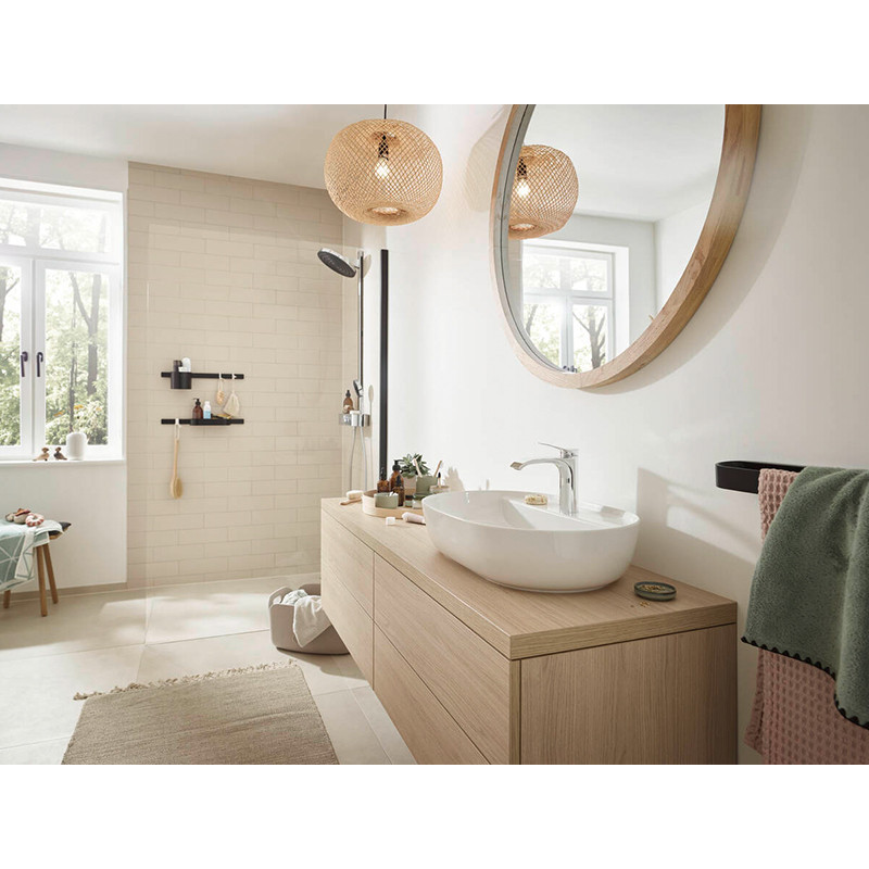 Set de dus, Hansgrohe, Pulsify S, cu palarie de dus 260 2 jeturi, baterie ShowerTablet Select, crom - 2 | YEO