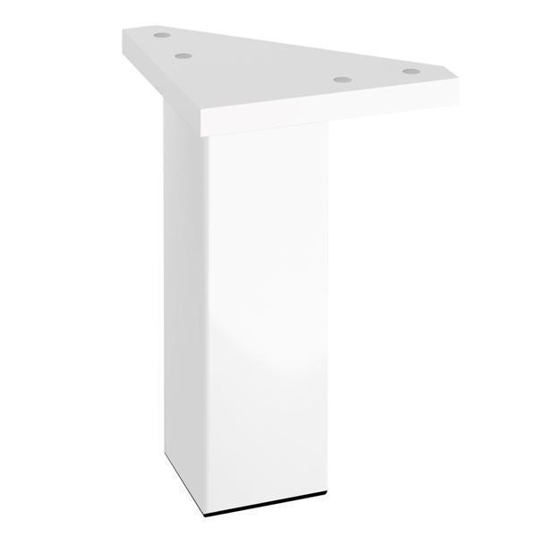 Set picioare pentru mobilier Cersanit, Smart, 2 bucati, alb