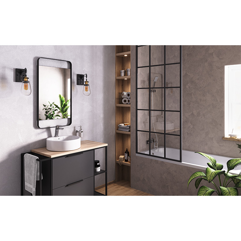 Baterie cada - dus, Ferro, Vitto Verdeline, crom - 2 | YEO