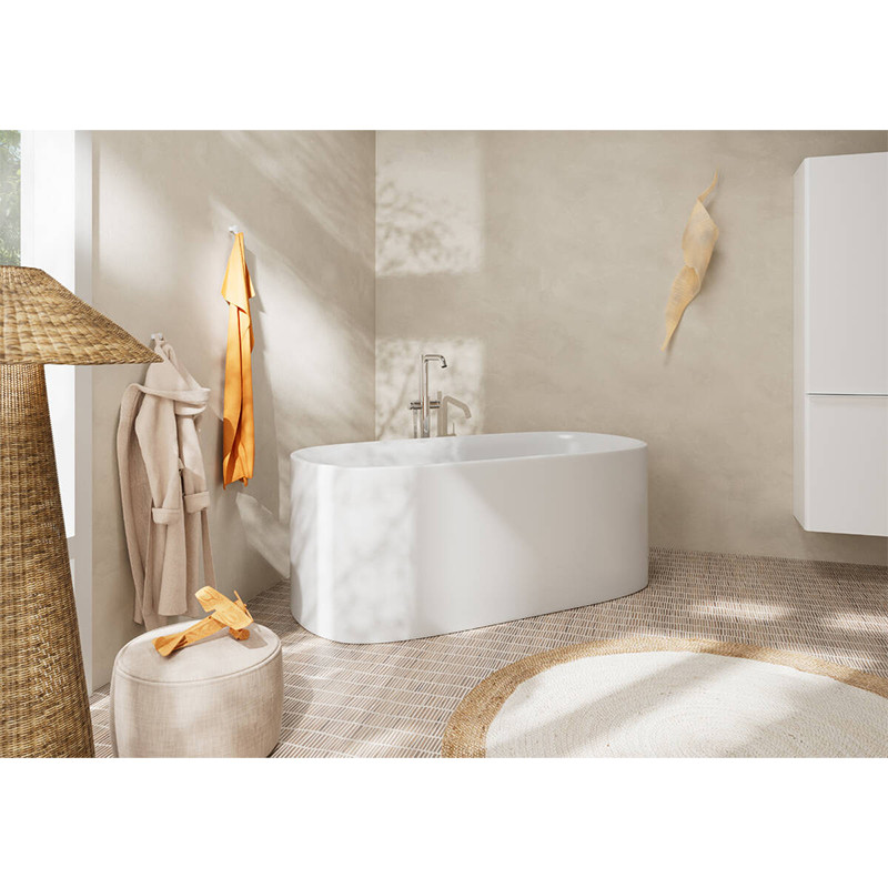 Baterie cadă, Hansgrohe, Tecturis S, pentru căzile freestanding, crom, 73440000 - 1 | YEO
