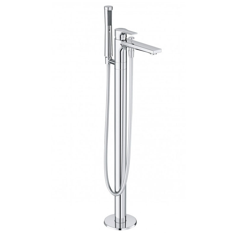 Baterie de cada, Kludi, Zenta SL, pentru cazile freestanding, crom
