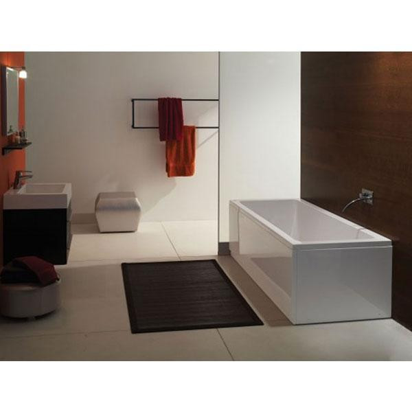 Cada dreptunghiulara Kolpasan, Elektra, 170 x 80 cm, acril, alb - 2 | YEO